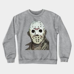 Jason Voorhees Portrait Crewneck Sweatshirt